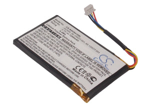 Battery for Navigon 8410 30.13SOT.001, 60.13SOT.001, GC500 3.7V Li-Polymer 1200m