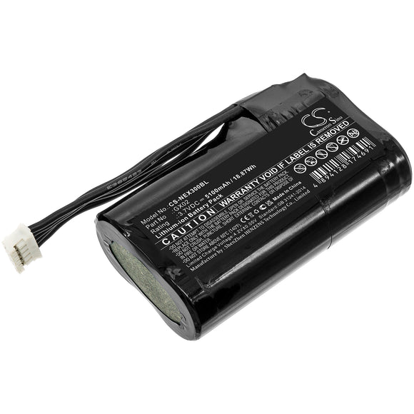 Battery for NEXGO N5 GX02 3.7V Li-ion 5100mAh / 18.87Wh