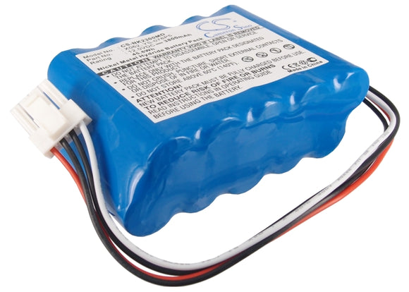 Battery for Nihon Kohden BSM-2301K 10HP-4/3FAUR-NK, 10HR-4/3FAUC-NK, 6011, 60823