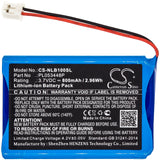 Battery for Nolan N43 Air PL053448P 3.7V Li-ion 800mAh / 2.96Wh