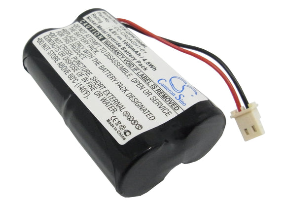 Battery for Opticon H1 CC-CR2AGH1-01, OPT-CCCR2AGH101 4.8V Ni-MH 1000mAh