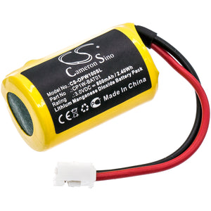 Battery for Omron CP1W-BAT01 3.0V Li-MnO2 800mAh / 2.40Wh