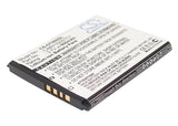 Battery for Alcatel OT-385D BTR510AB, BY42, CAB20K0000C1, CAB3120000C1, CAB31200