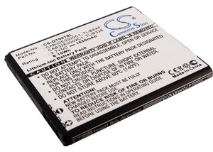 Battery for Alcatel One Touch 5035D CAB32E0000C1, CAB32E0000C2, CAB32E0002C1, TL