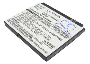 Battery for Alcatel OT-C123A V1 3.7V Li-ion 450mAh / 1.66Wh