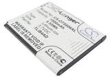 Battery for Alcatel One Touch View CAB1500008C1, TLiB4AD 3.7V Li-ion 1500mAh / 5