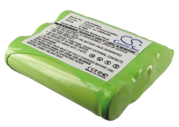 Battery for AT&T 9345 2414, 3300, 3301, 91076 3.6V Ni-MH 1500mAh / 5.4Wh