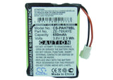 Battery for Panasonic Handheld ZE-79 ZE-79XAYE 3.6V Ni-MH 650mAh / 2.34Wh