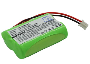 Battery for Philips SBC466 310412893522, NA120D01C089 2.4V Ni-MH 1200mAh