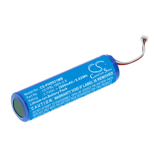 Battery for Philips Avent SCD833  1S1PBL1865-2.6 3.7V Li-ion 2600mAh / 9.62Wh