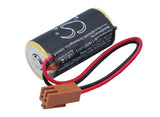 Battery for Panasonic BR2/3AE2P BR-2/3A 3V Li-MnO2 1200mAh / 3.60Wh