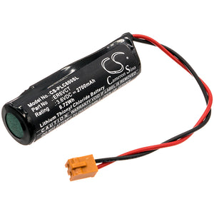 Battery for Toshiba LS14500-PR 3.6V Li-SOCl2 2700mAh / 9.72Wh