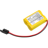 Battery for GE Fanuc A98L-0031-0011/L BR-AGCF2W 6V Li-MnO2 2200mAh / 13.20Wh