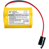 Battery for GE Fanuc A98L-0031-0011/L BR-AGCF2W 6V Li-MnO2 2200mAh / 13.20Wh