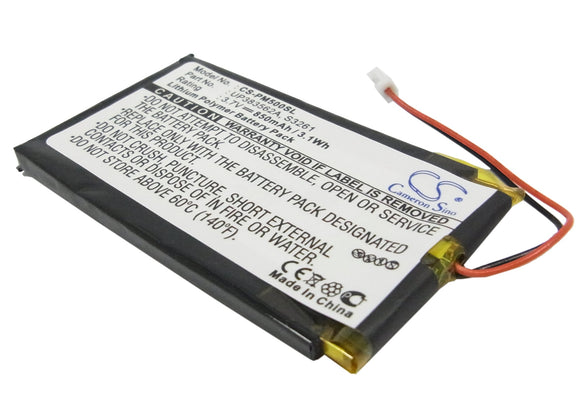 Battery for IBM WorkPad c500 UP383562A 3.7V Li-Polymer 850mAh / 3.15Wh