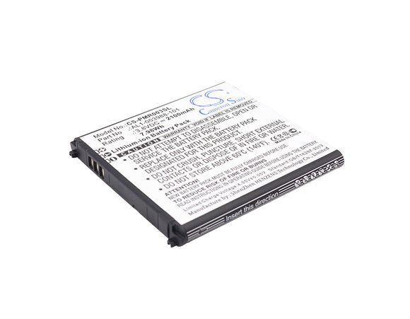 Battery for NEC PA-MR03LN AL1-003988-101 3.8V Li-ion 2100mAh / 7.98Wh