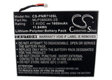 Battery for Pandigital Multimedia Novel 7-inch MLP385085-2S 7.4V Li-Polymer 1600