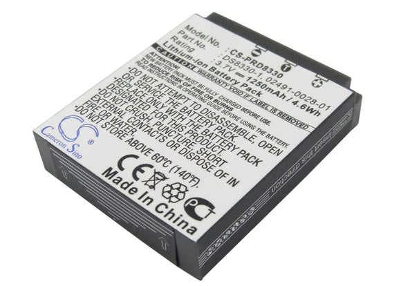 Battery for Avant S10 BATS8 3.7V Li-ion 1250mAh / 4.63Wh