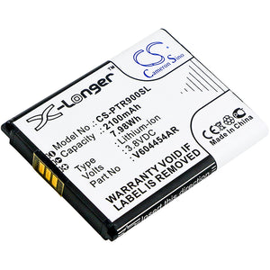 Battery for Verizon MHS900L FWCR900BATS, V604454AR 3.8V Li-ion 2100mAh / 7.98Wh