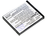 Battery for Panasonic RP-WFG20E 1588-8452, 1INP5/35/36 3.7V Li-ion 600mAh / 2.22