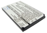 Battery for Sirius XMP3H1 L01L40321, TBS100551042, XM-6900-0004-00 3.7V Li-ion 8