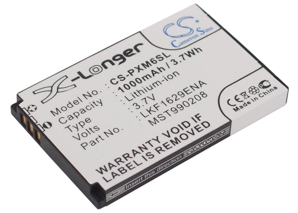 Battery for Samsung Nexus 25 YP-X5X 990208, LKF1629ENA, MST990208, XM-9200-0000 