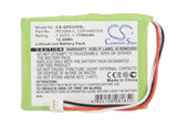 Battery for Q-Sonic PE-2058 CGP345010G, PE2064-2 7.4V Li-ion 1700mAh / 12.58Wh