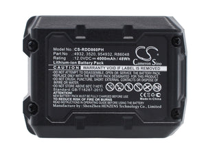 Battery for AEG BS 12C 3520, 3526, 4932, 584932, 954932, L1215, L1215P, L1215R, 