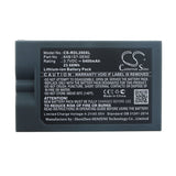 Battery for Ring Peephole Cam 8AB1S7-0EN0 3.7V Li-ion 6400mAh / 23.68Wh