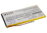 Battery for Rollei ES1020G MP3 Player 3.7V Li-Polymer 2900mAh