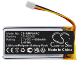 Battery for RAZER RC30-031701  CP-RC30D 3.7V Li-Polymer 650mAh / 2.41Wh