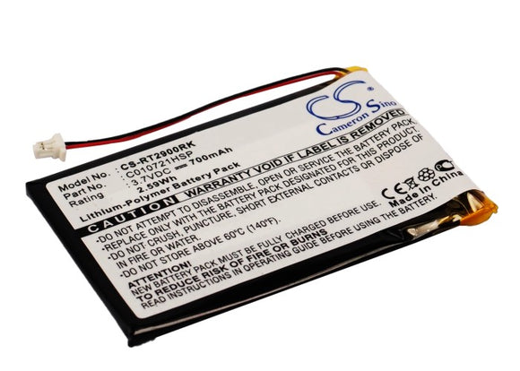 Battery for Rapoo 2900 Touch C010721HSP 3.7V Li-Polymer 700mAh