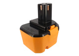 Battery for Ryobi BID1211 1400143, 1400652, 1400652B, 1400670, 4400005, B-8286, 