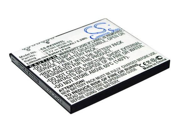 Battery for HP iPAQ hx2750 35H00041-01, 35H00042-00, 360136-001, 360136-002, 364