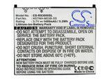 Battery for HP iPAQ hx2400 35H00041-01, 35H00042-00, 360136-001, 360136-002, 364