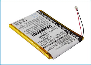 Battery for Sony NWZ-S600F 1-756-763-11, 7Y19A60823, LIS1401 3.7V Li-Polymer 750