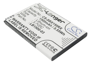 Battery for SoftBank C01HW 3.7V Li-ion 1500mAh / 5.55Wh