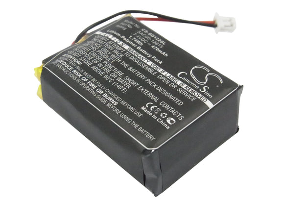 Battery for SportDOG SD-1225E Transmitter SAC00-12615 7.4V Li-Polymer 470mAh / 3