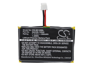 Battery for SportDOG SD-1225 Trainer Receiver SAC00-12544 7.4V Li-Polymer 200mAh