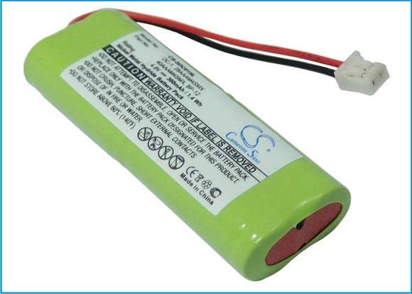 Battery for Dogtra 1202NC receiver 28AAAM4SMX, 40AAAM4SMX, BP-RR, DC-1 4.8V Ni-M