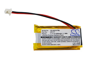 Battery for Dogtra EF3000 Gold BP37F 3.7V Li-Polymer 300mAh / 1.11Wh