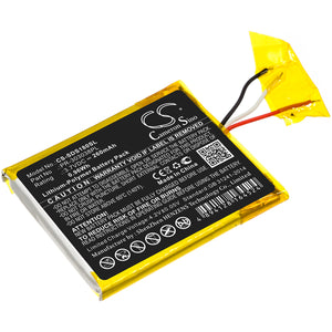 Battery for Sandisk Sansa Clip plus PR-303038PL 3.7V Li-Polymer 260mAh / 0.96Wh