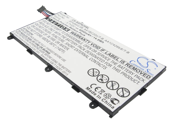 Battery for Samsung GT-P3113TSSXAR AA1BC20o/T-B, AA1C426bS/T-B, SP4960C3B 3.7V L