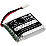 Battery for Skyhunter X8TW X8TW 3.7V Li-Polymer 650mAh / 2.41Wh