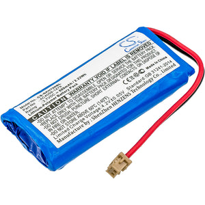 Battery for Socket Mobile CHS 7Qi AC4059-1479 3.7V Li-Polymer 600mAh / 2.22Wh