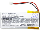 Battery for Sena SMH-10 Lifespan 1ICP52/248P 1S1P 3.7V Li-Polymer 500mAh / 1.85W