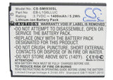 Battery for AT&T Galaxy S 3 3.7V Li-ion 1400mAh / 5.18Wh