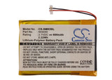 Battery for Samsung YP-K5 503040 3.7V Li-Polymer 600mAh