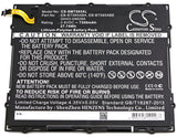 Battery for Samsung SM-P585Y EB-BT585ABA, EB-BT585ABE, GH43-04628A 3.8V Li-Polym