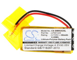 Battery for Sony SBH80 LP401225 3.7V Li-Polymer 80mAh / 0.30Wh